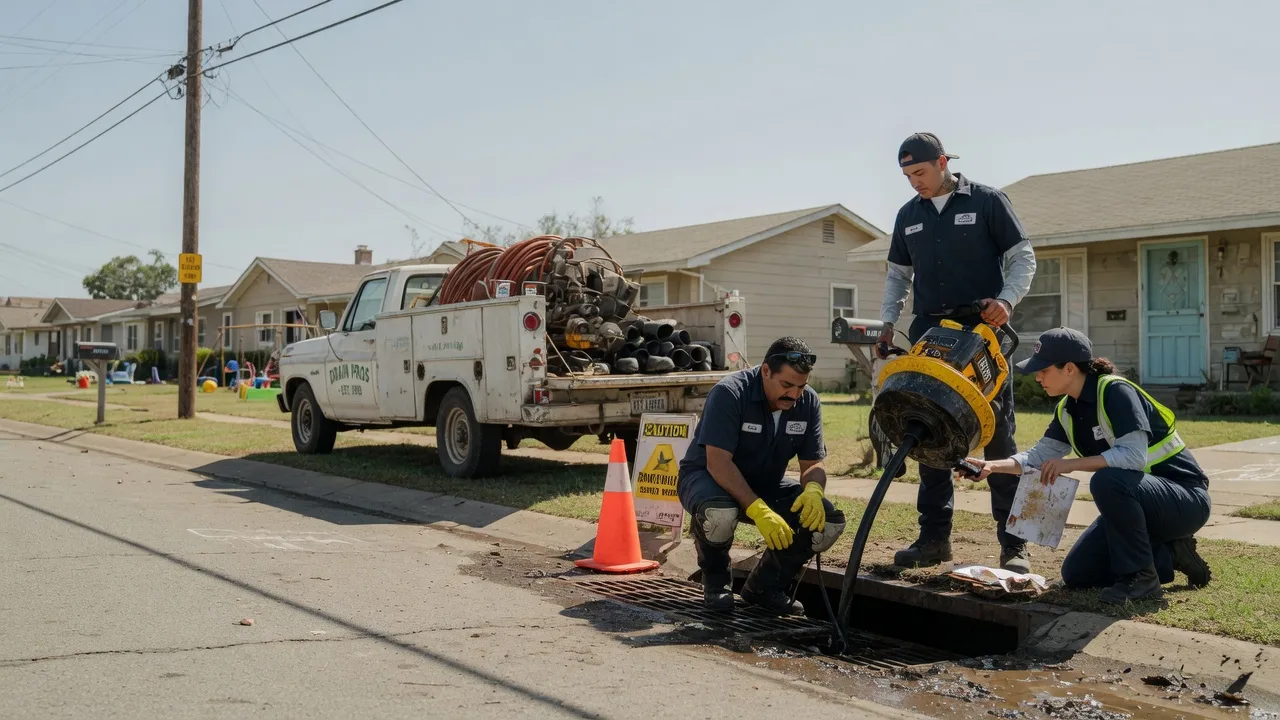 Drain Cleaning in Mount Pleasant, TX near me